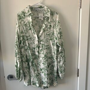 Petal & Pup Elsa Floral Print Long Sleeve Romper